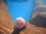 Anal penetration under Water