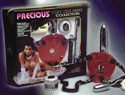 The Strap-On Love Heart is soft and sensitive with pleasure nubs and elastic straps for hands free excitement. The woman straps on the soft heart over her vagina and can insert the vibrating bullet into the top of the Heart for clitoral stimulation. The ho